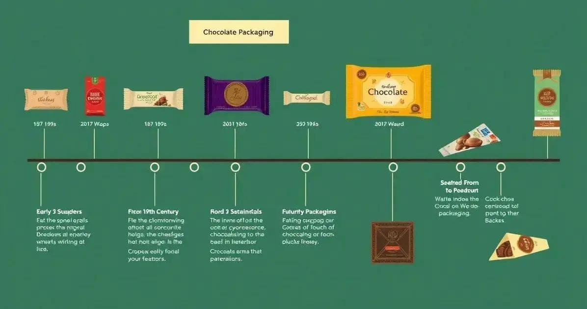A História das Embalagens de Chocolate A História das Embalagens de Chocolate