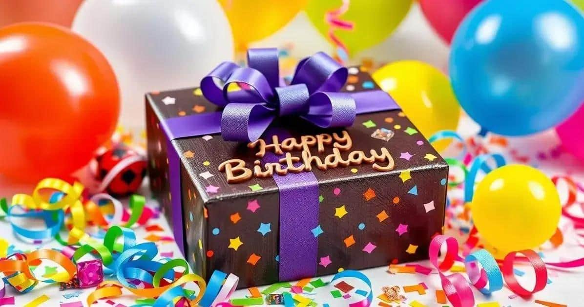 Aniversário Doce: Presentes Criativos com Chocolate que Encantam