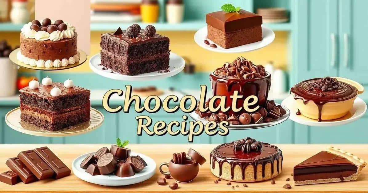 As Receitas Mais Famosas com Chocolate