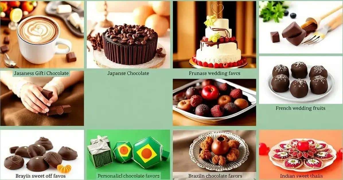 Chocolate em Diferentes Culturas de Casamento Chocolate em Diferentes Culturas de Casamento