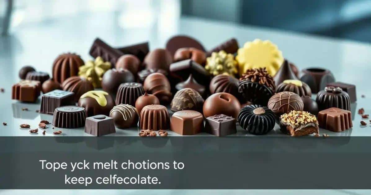 Chocolate Fora da Geladeira? Aprenda a Conservar por Mais Tempo 1 Chocolate Fora da Geladeira? Aprenda a Conservar por Mais Tempo
