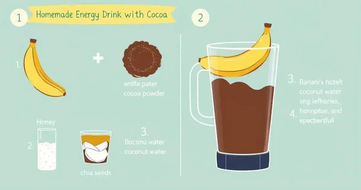 Como a Bebida Energética Caseira é Feita