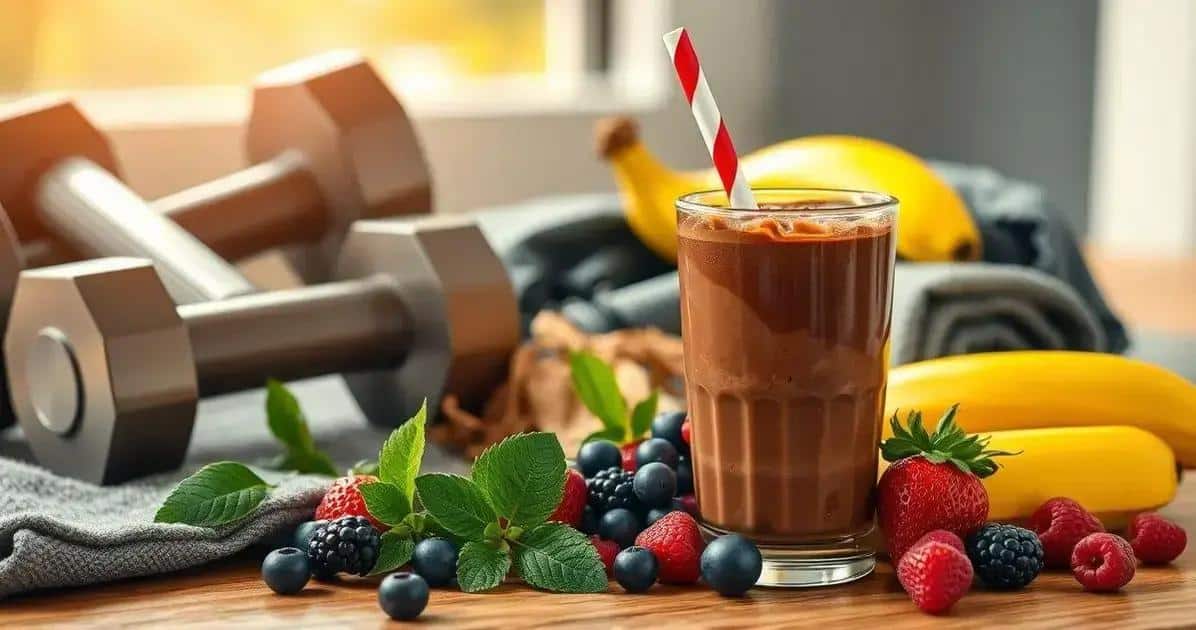 Como Usar o Shake de Chocolate após o Exercício