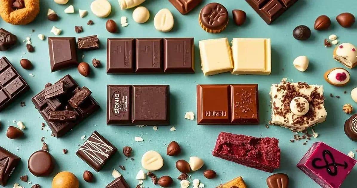 Comparando tipos de chocolates para receitas incríveis