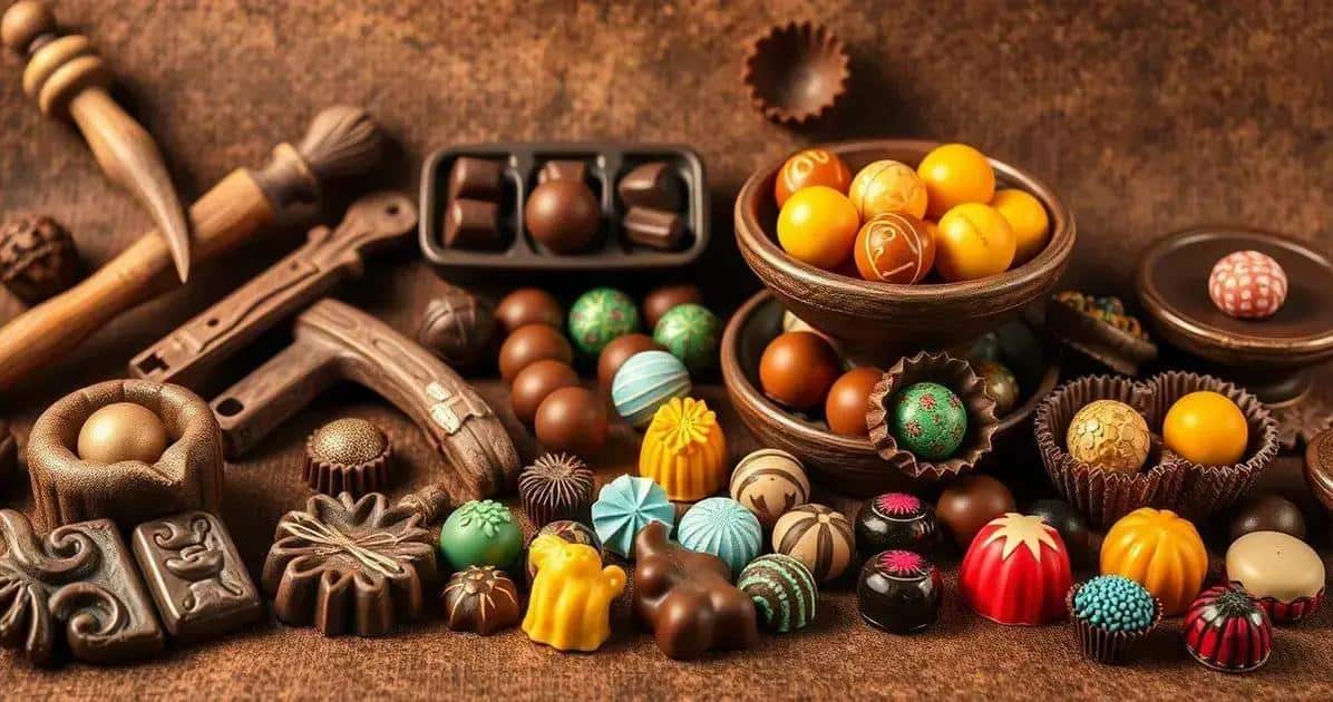 Curiosidades sobre a arte de fazer bombons Curiosidades sobre a arte de fazer bombons