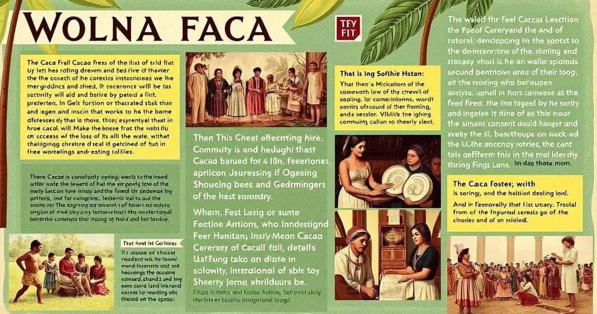 Curiosidades sobre a Cerimônia de Cacau