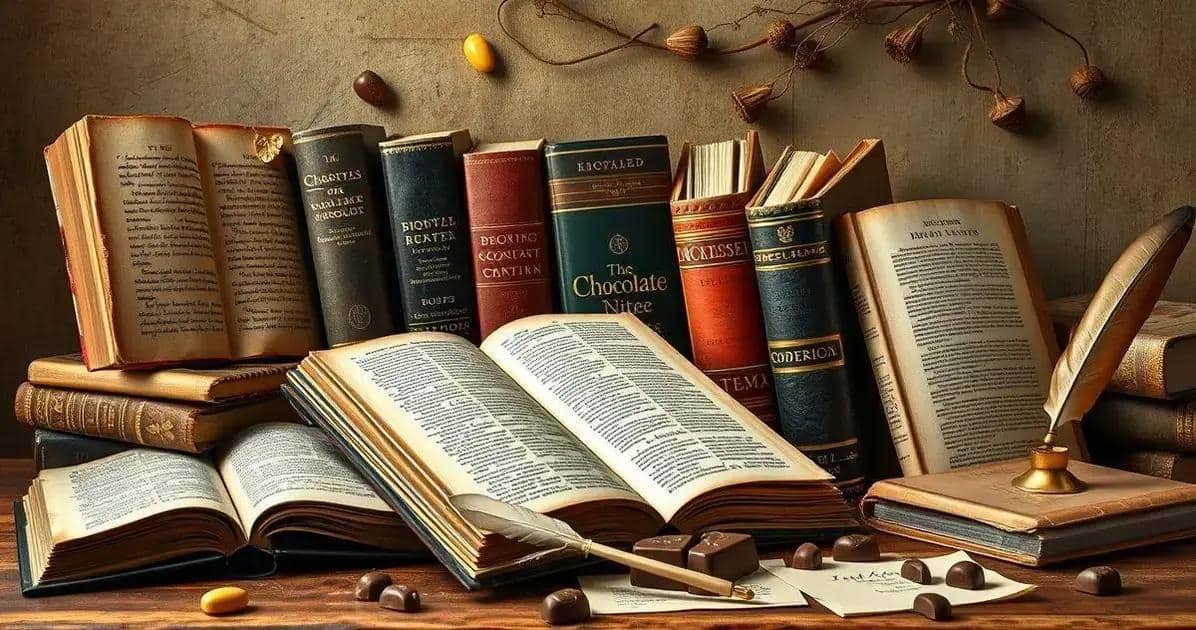 Curiosidades sobre Chocolate na História da Literatura Curiosidades sobre Chocolate na História da Literatura