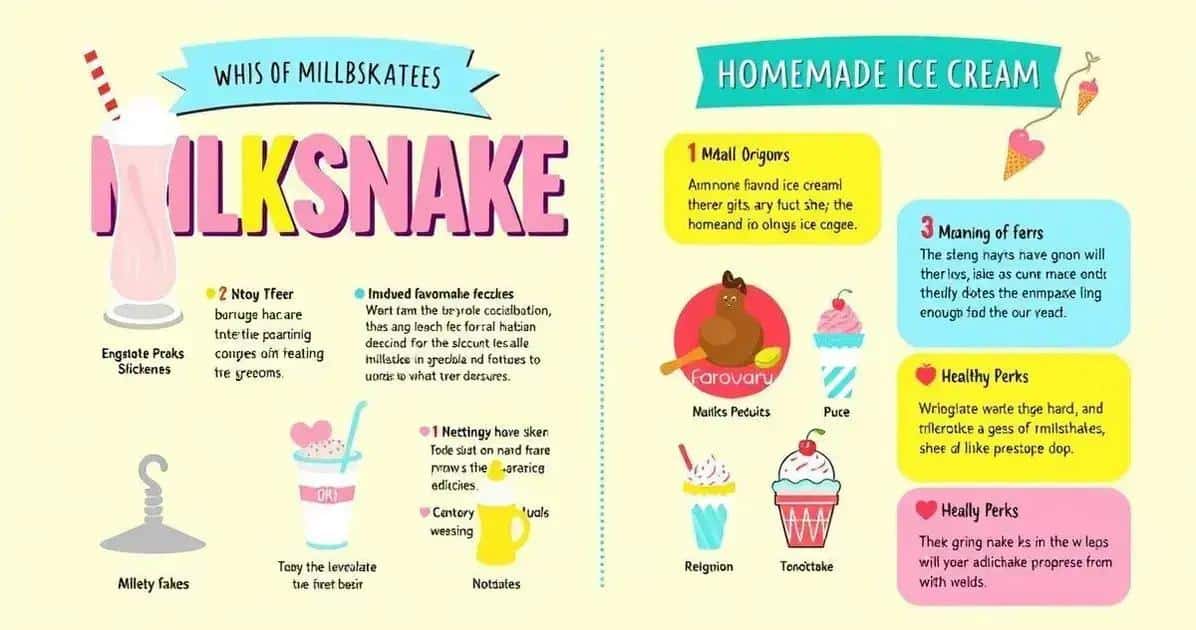 Curiosidades sobre milkshake e sorvete caseiro