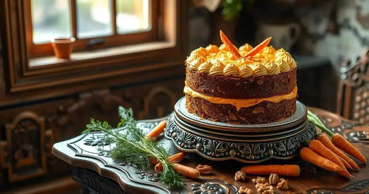 Curiosidades sobre o Bolo de Cenoura Curiosidades sobre o Bolo de Cenoura