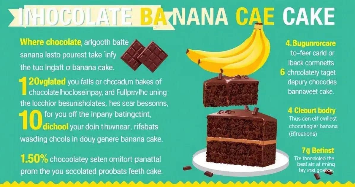 Curiosidades sobre o Bolo de Chocolate e Banana