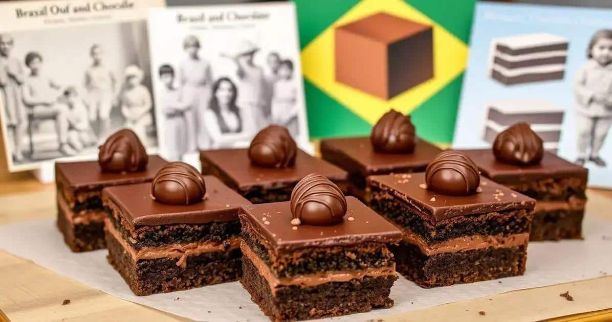 Curiosidades sobre o Bolo de Chocolate e Brigadeiro