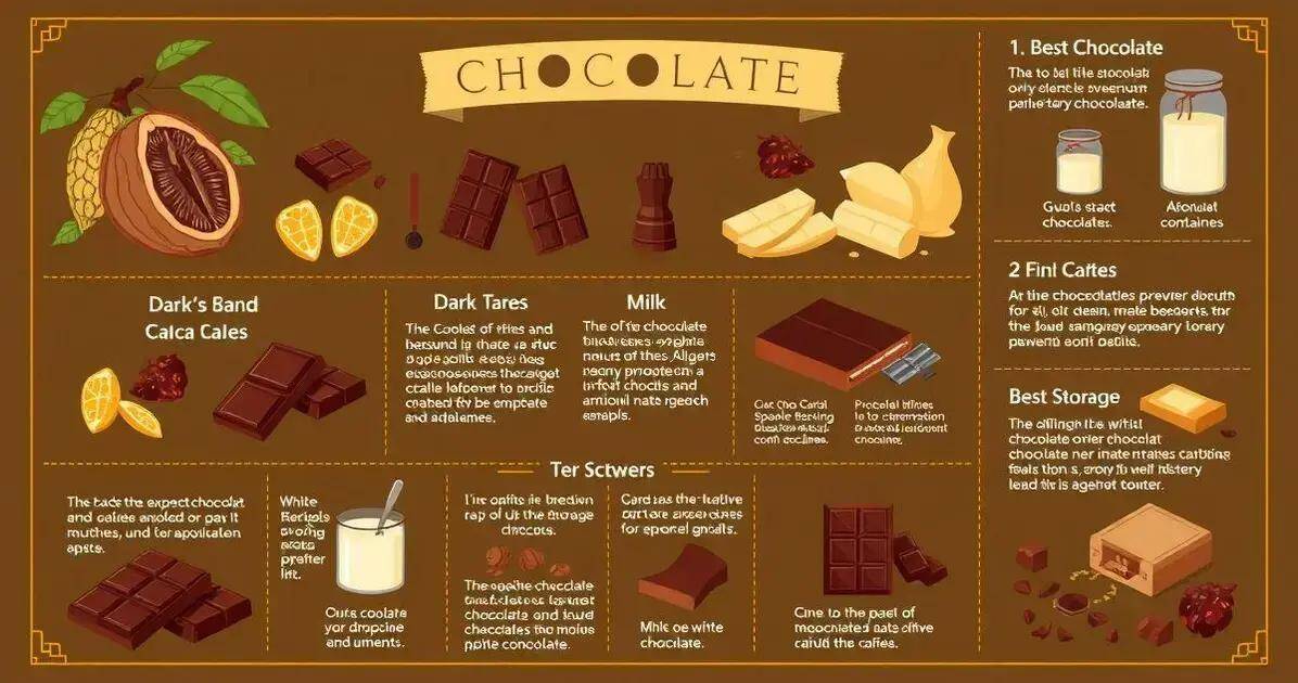 Curiosidades sobre o chocolate e seu armazenamento Curiosidades sobre o chocolate e seu armazenamento