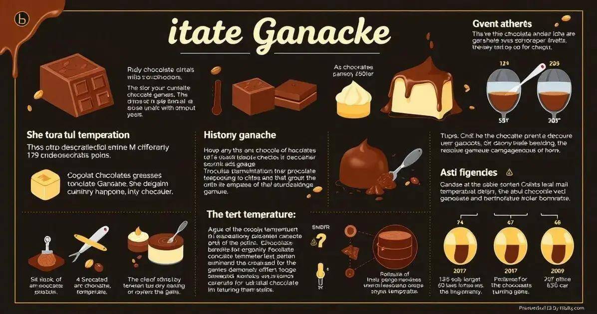 Curiosidades sobre o ganache de chocolate