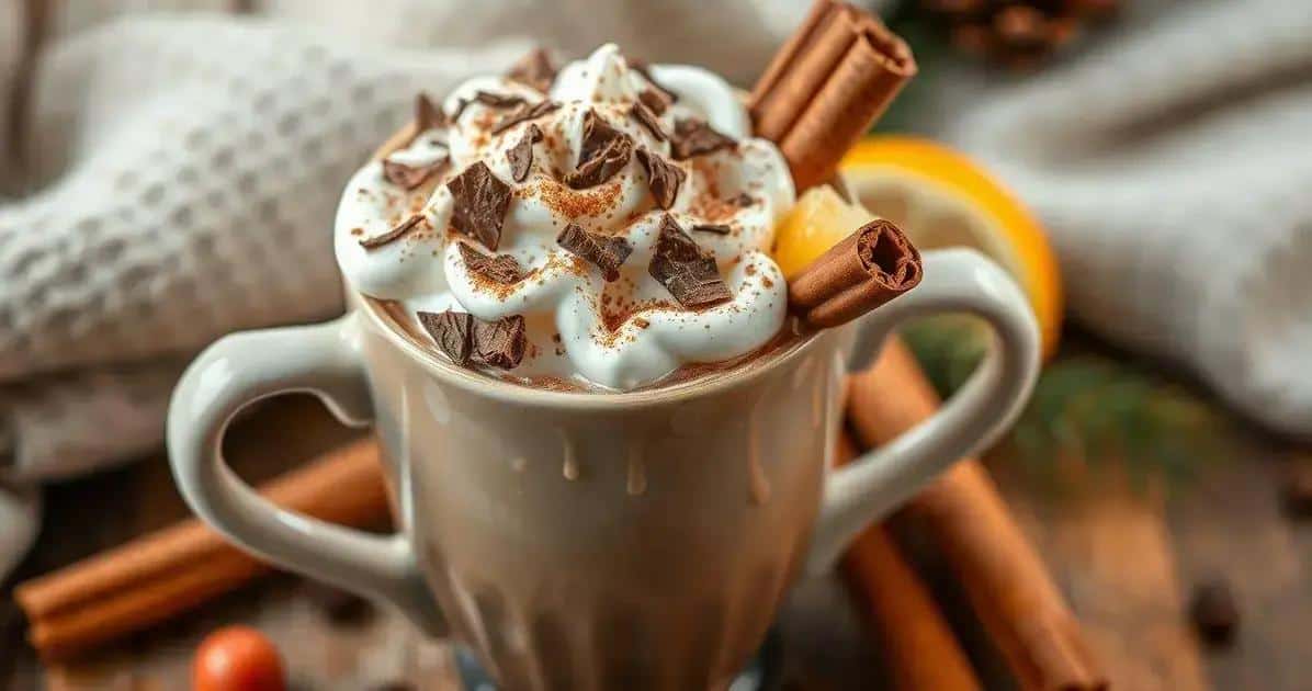 Dicas de Complementos para o Chocolate Quente Dicas de Complementos para o Chocolate Quente