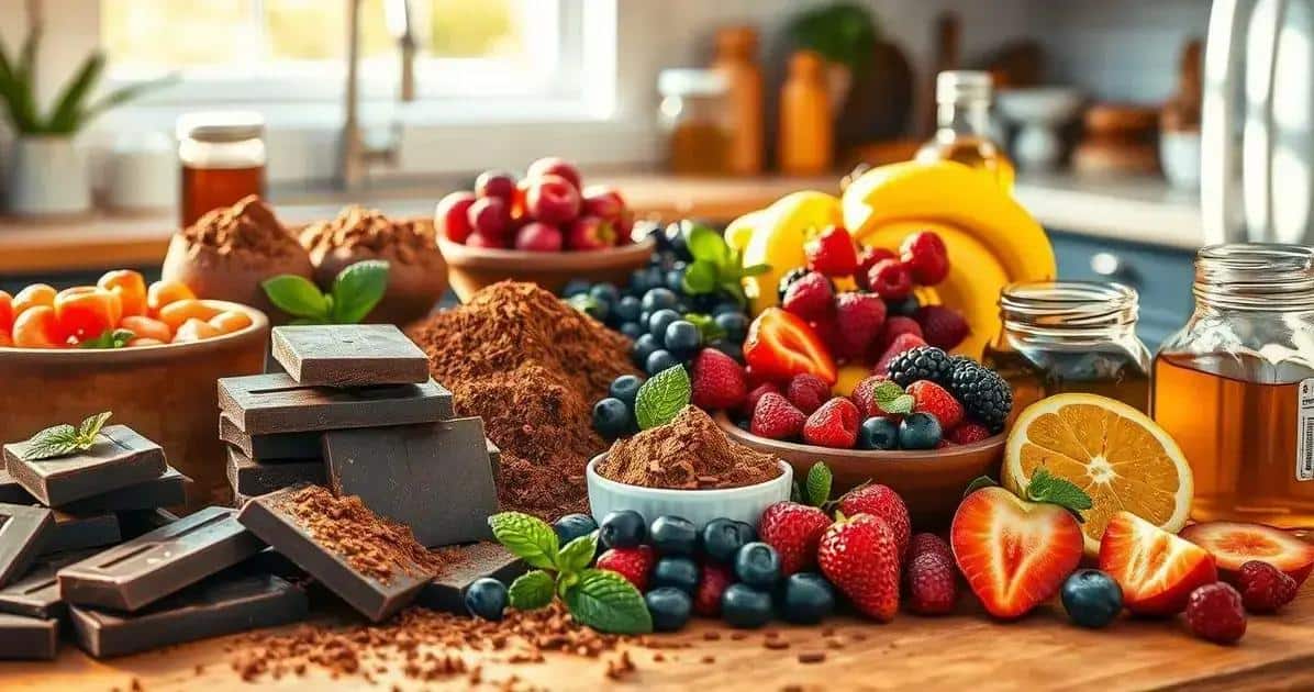 Dicas para adoçar com chocolate em receitas fit Dicas para adoçar com chocolate em receitas fit