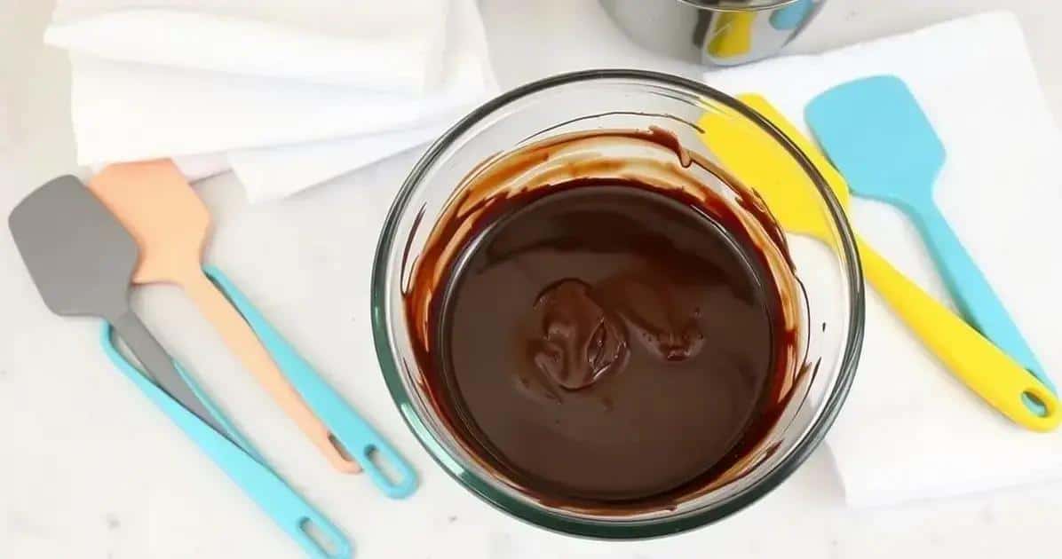Dicas para evitar sujeira ao derreter chocolate