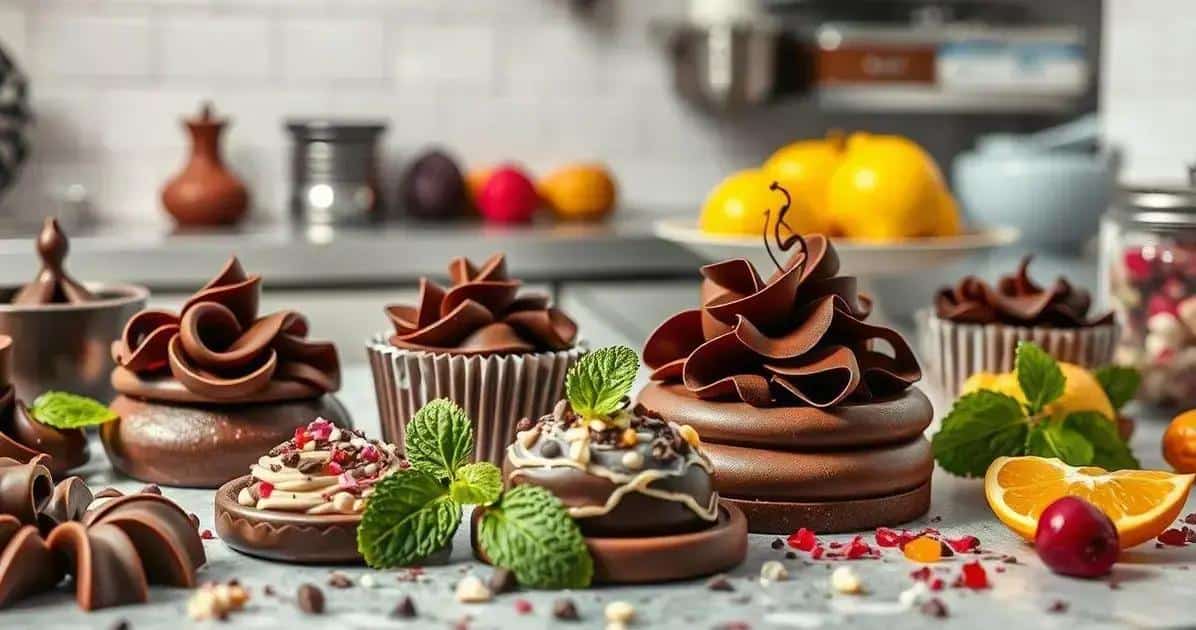 Dicas para utilizar chocolate na confeitaria francesa Dicas para utilizar chocolate na confeitaria francesa