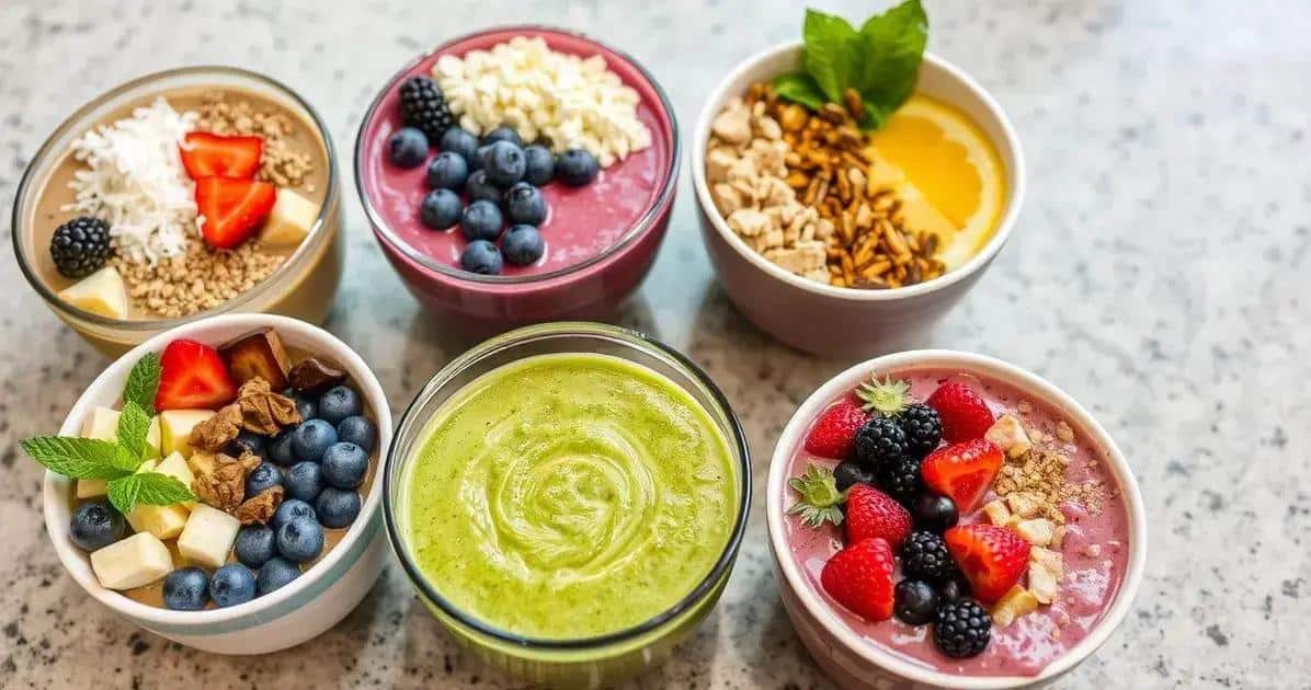 Dicas para Variar a Receita de Smoothie