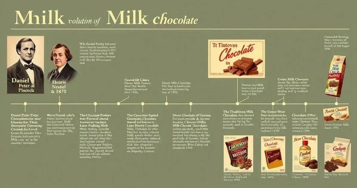 História do Chocolate ao Leite