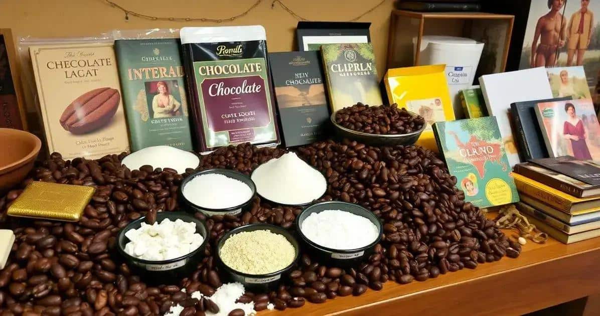 Ingredientes da Receita de Chocolate: Uma Viagem pela História Ingredientes da Receita de Chocolate: Uma Viagem pela História