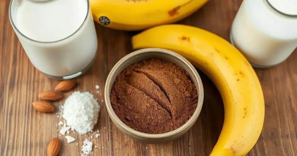 Ingredientes do Achocolatado Funcional
