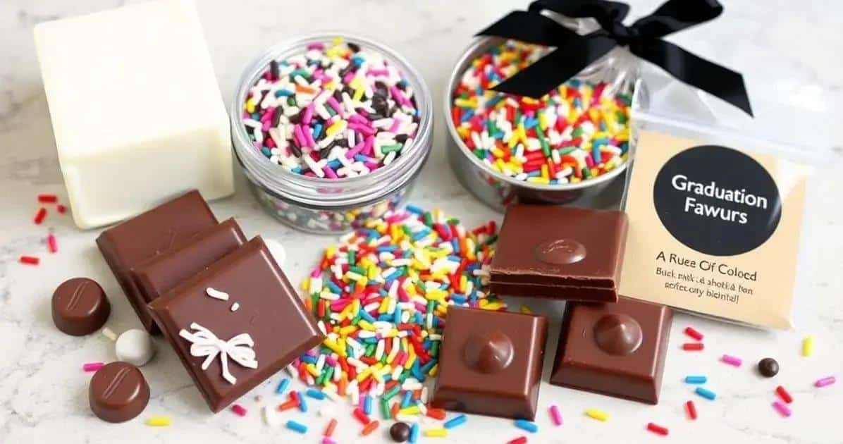 Ingredientes para Lembrancinhas com Chocolate