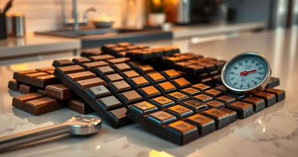 Ingredientes para Temperar Chocolate