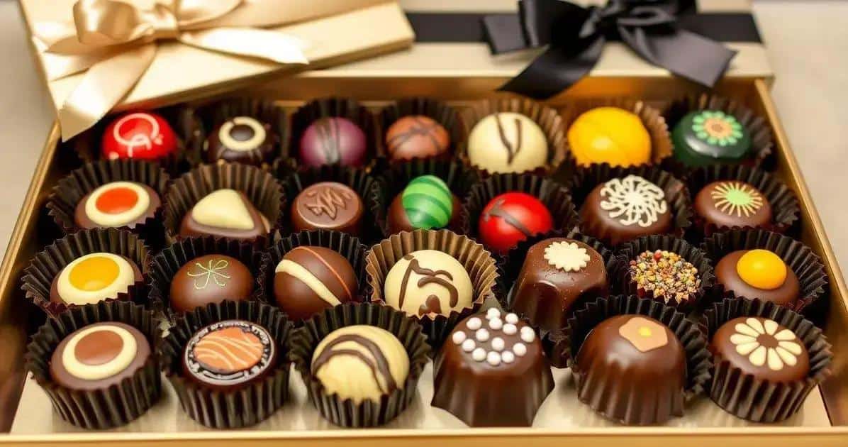 Método de Montagem de Chocolates Especiais