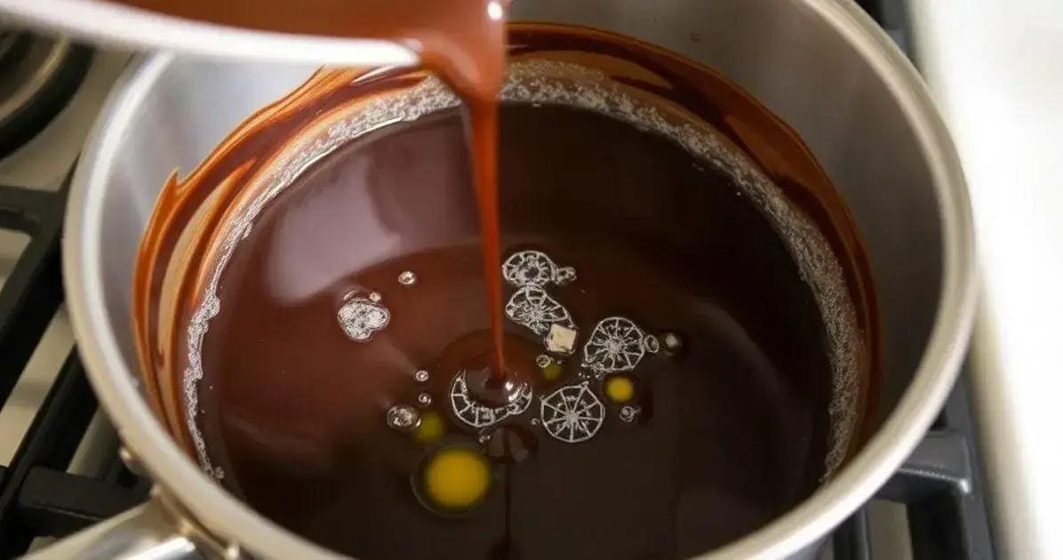 Método de Preparação do Chocolate com Gengibre e Limão