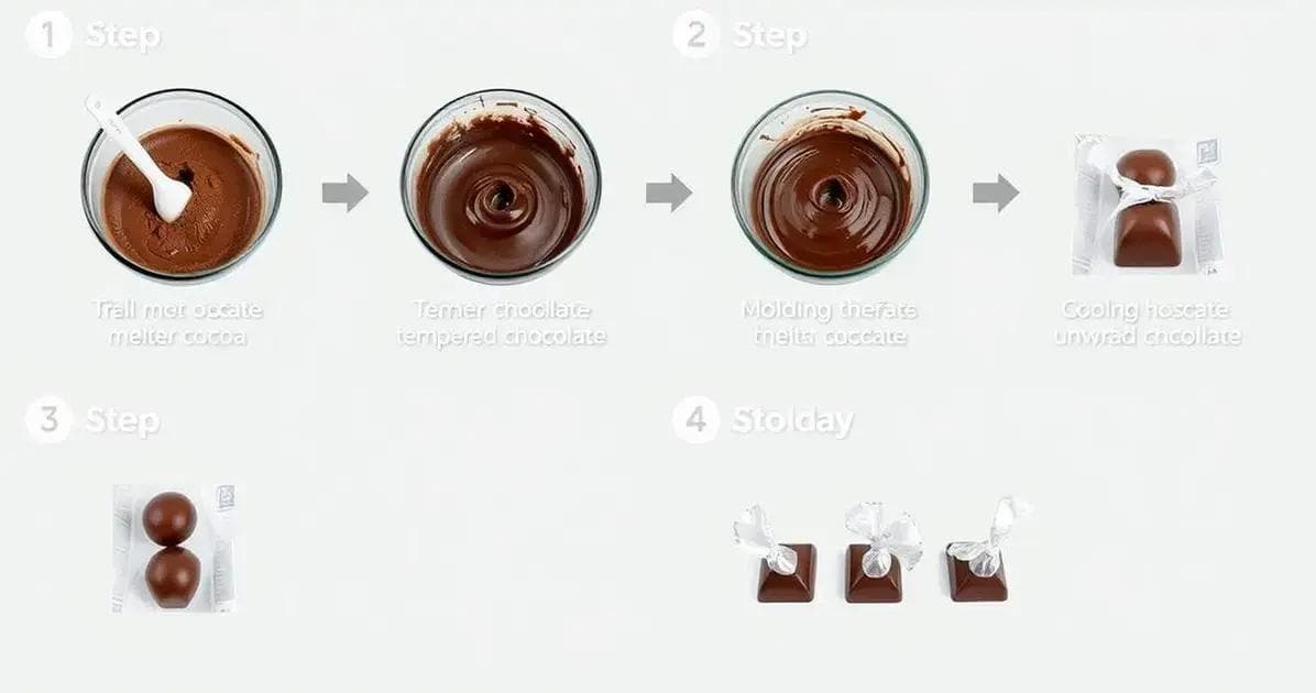 Método de Preparação do Chocolate Fino Método de Preparação do Chocolate Fino