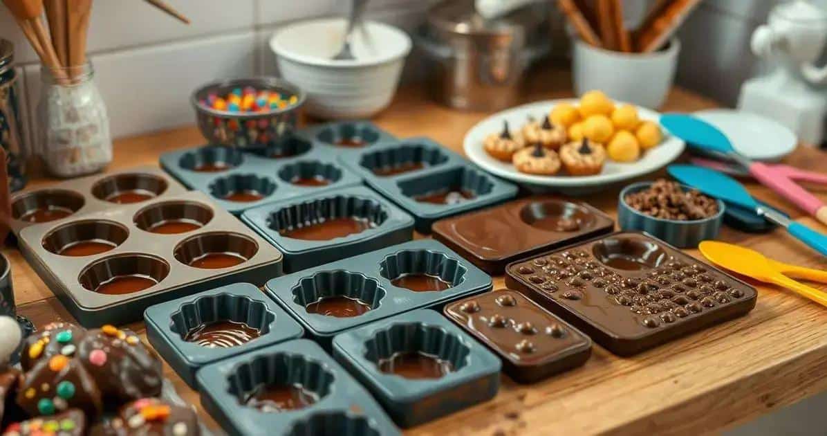 Método de Preparo do Chocolate Artístico Método de Preparo do Chocolate Artístico