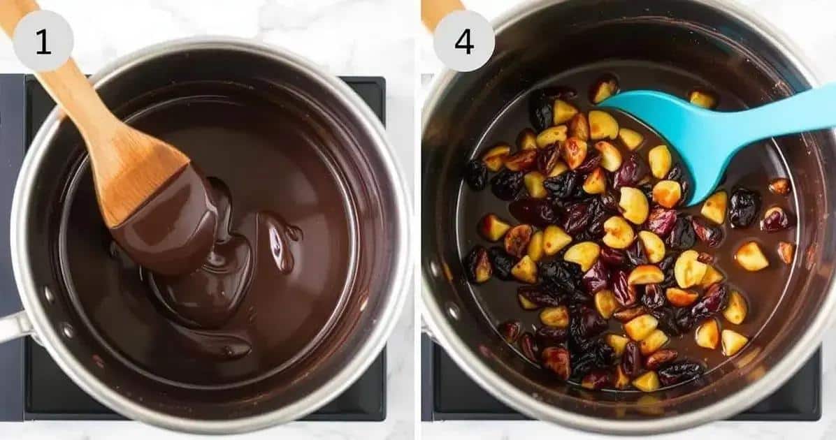 Método de Preparo do Chocolate com Frutas Secas