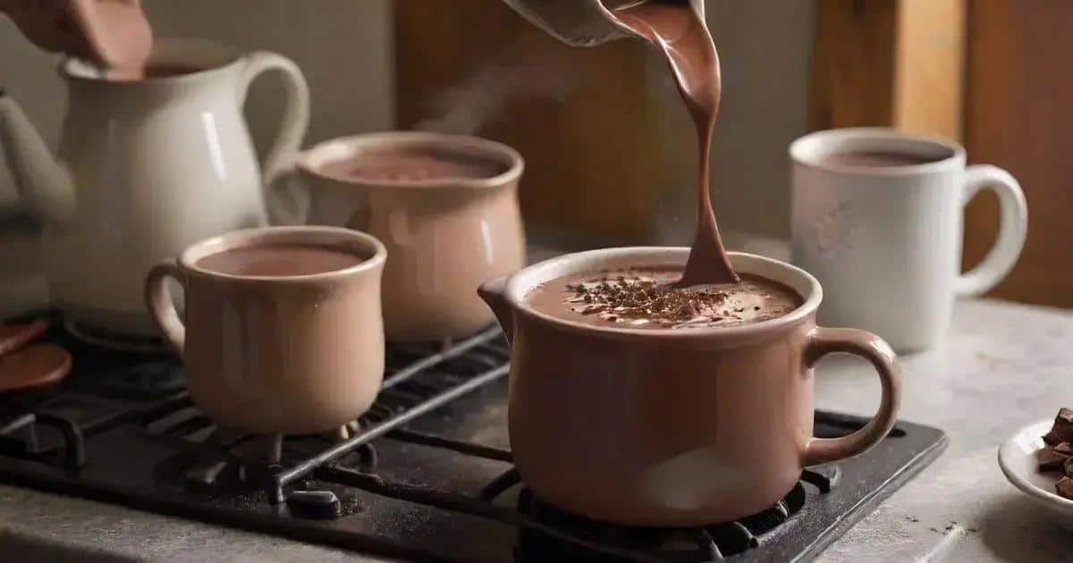 Método de Preparo do Leite com Chocolate