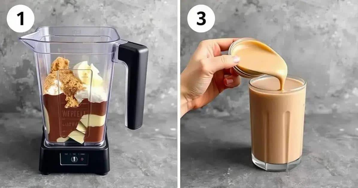 Método de Preparo do Shake Delicioso Método de Preparo do Shake Delicioso