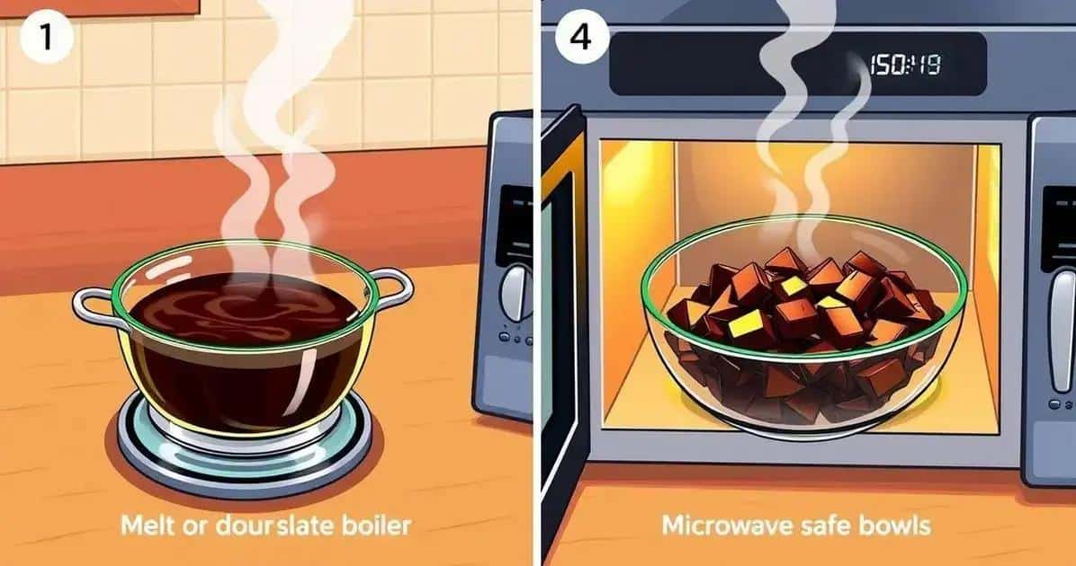 Métodos Eficazes para Derreter Chocolate