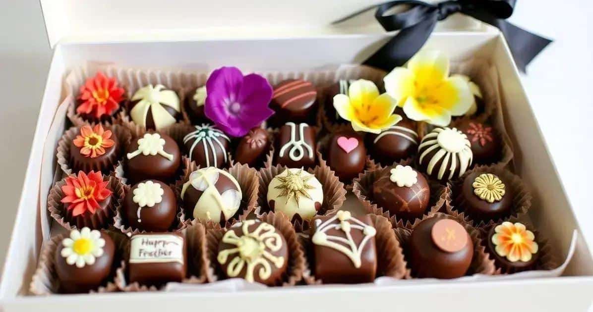 Montagem e Apresentação do Chocolate Decorado