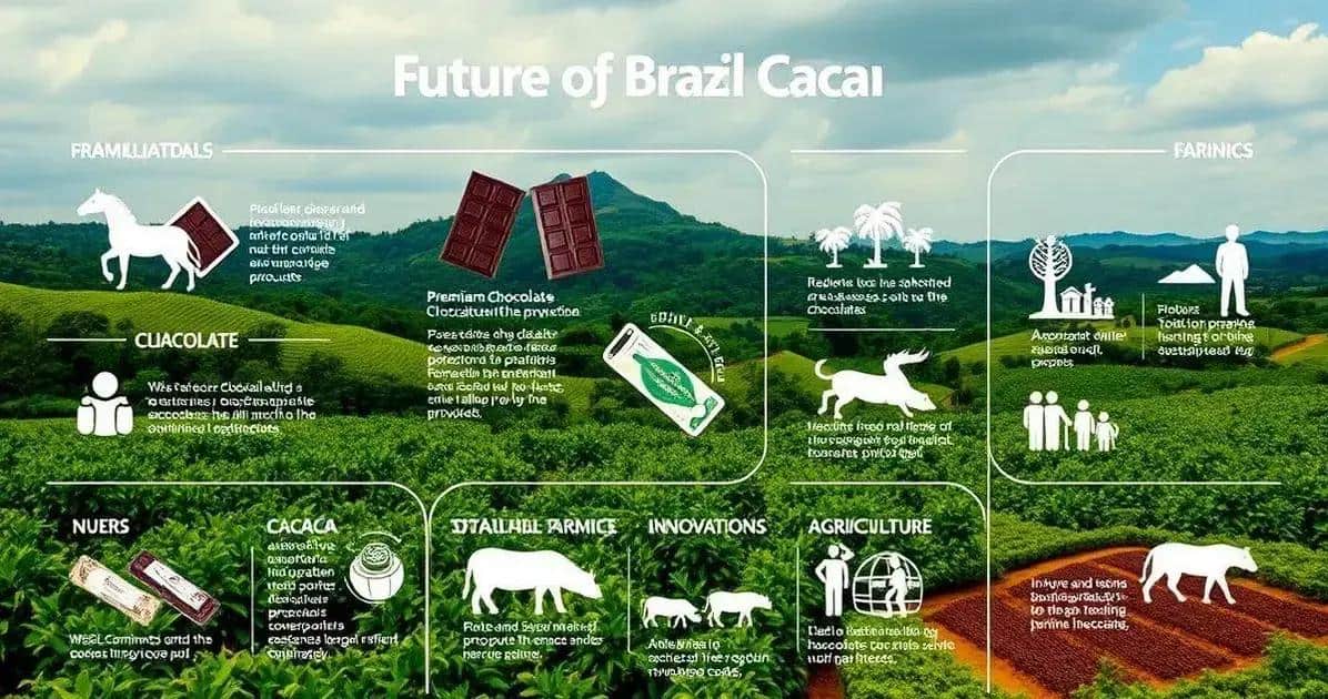 O futuro do cacau brasileiro no mercado mundial O futuro do cacau brasileiro no mercado mundial