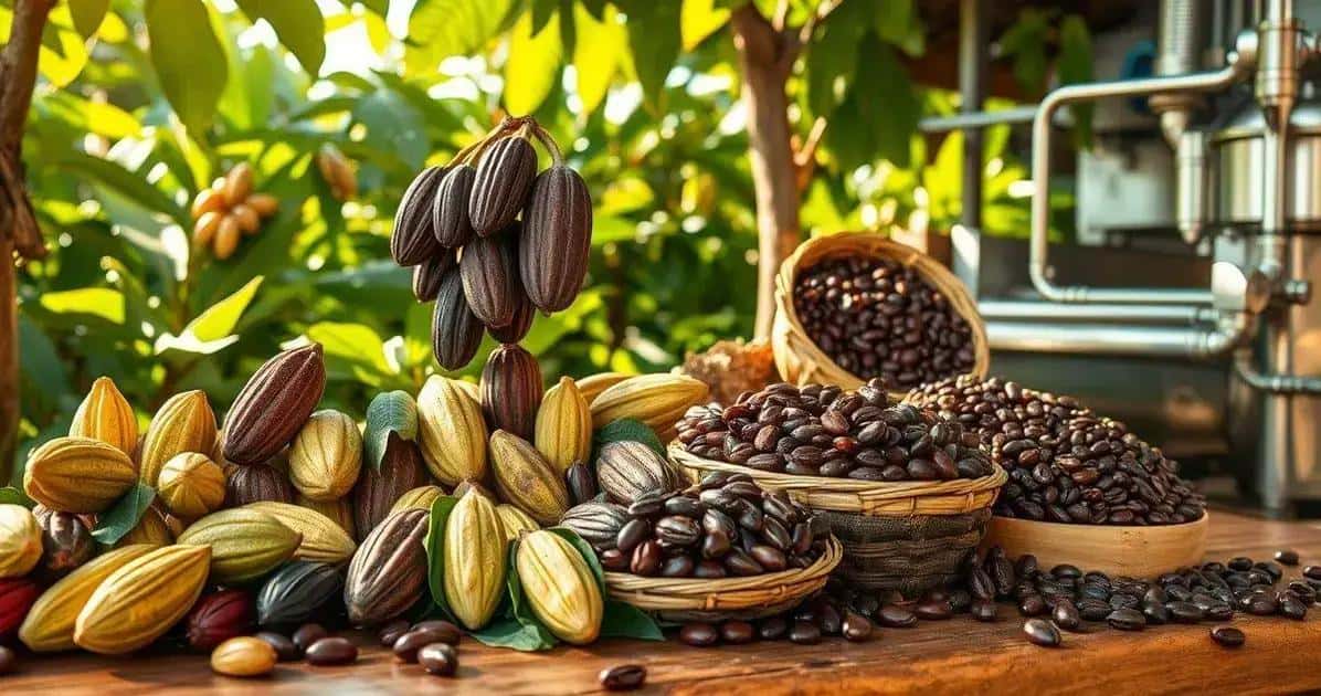 O papel do cacau na fabricação do chocolate