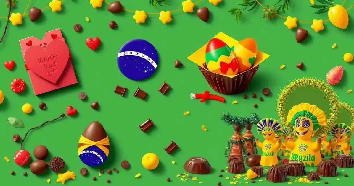 O papel do chocolate nas festividades brasileiras O papel do chocolate nas festividades brasileiras