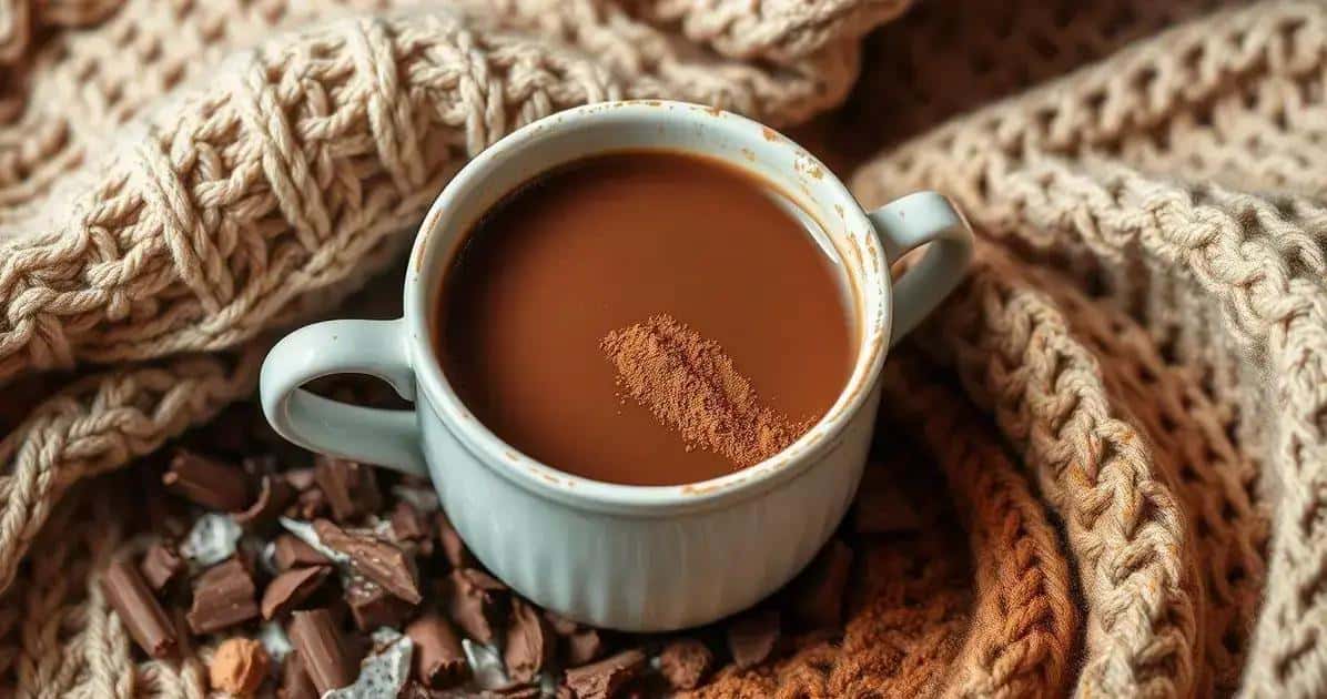 Receita: Bebida de cacau quente