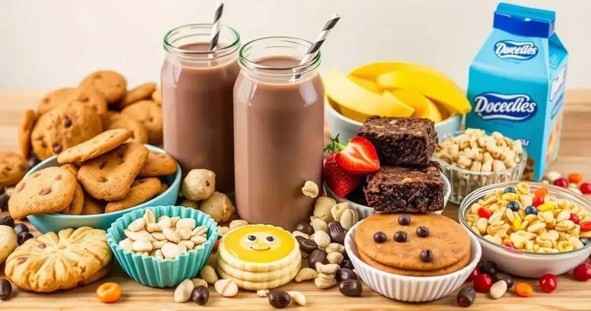 Sugerindo Acompanhamentos para Leite com Chocolate