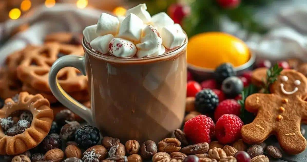 Sugestões de Acompanhamentos para Chocolate Quente