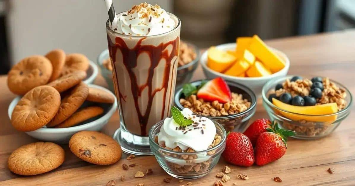 Sugestões de Acompanhamentos para o Shake Sugestões de Acompanhamentos para o Shake