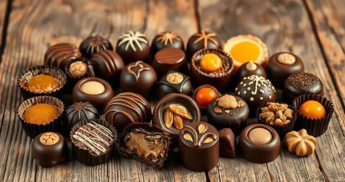 Sugestões de Recheios para Bombons