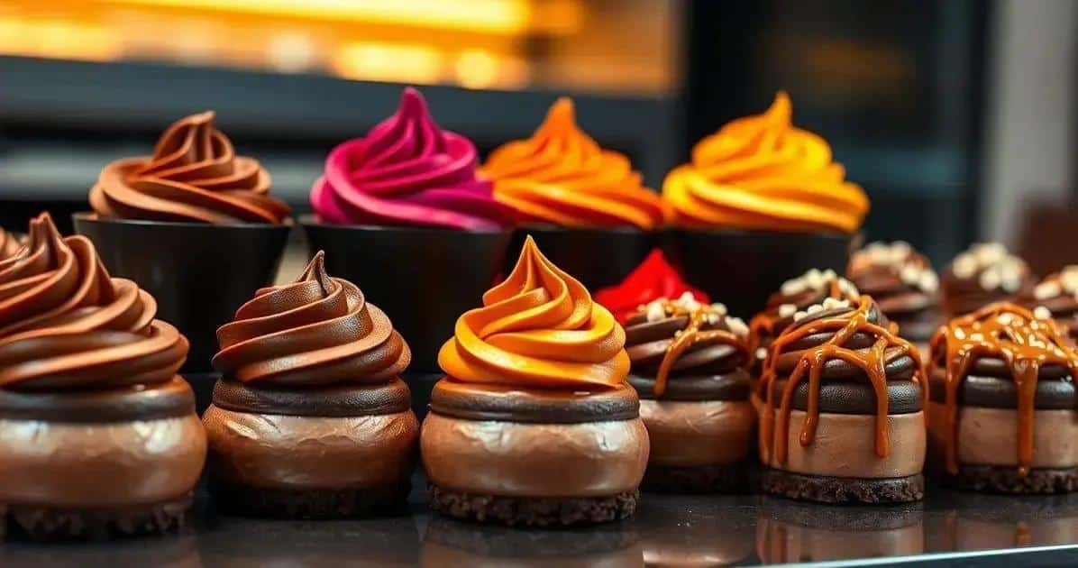 Variações da Mousse de Chocolate com 2 Ingredientes