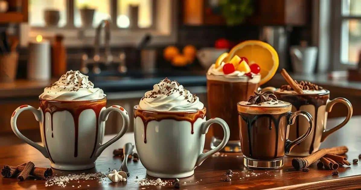 Variações da Receita de Chocolate Quente