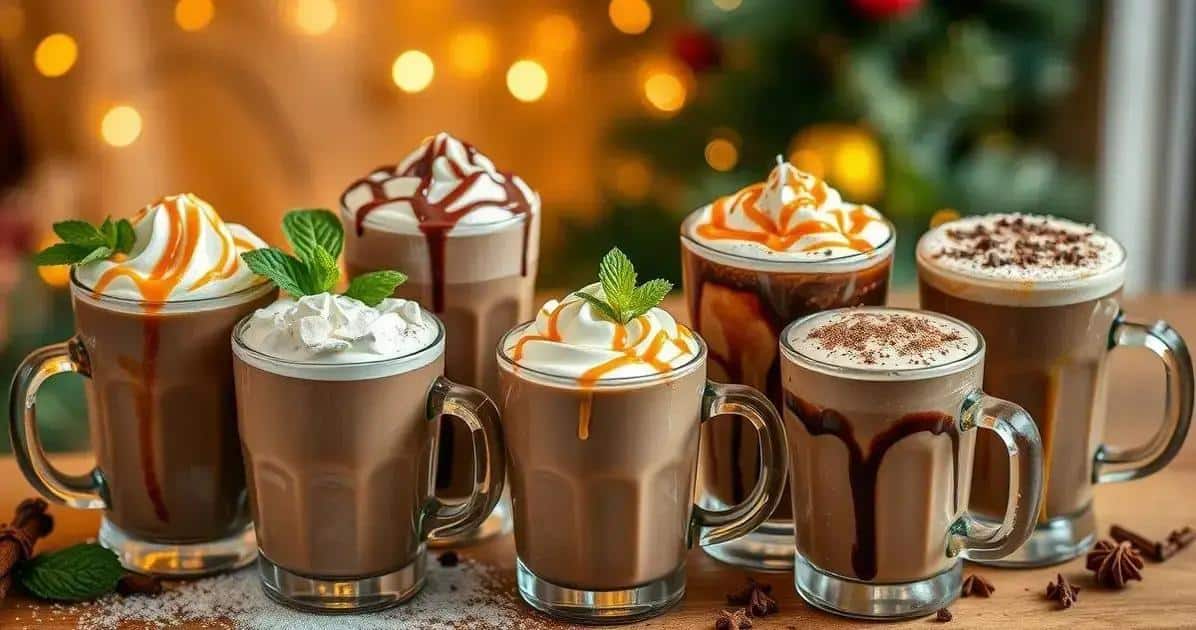 Variações de Receitas com Chocolate Quente