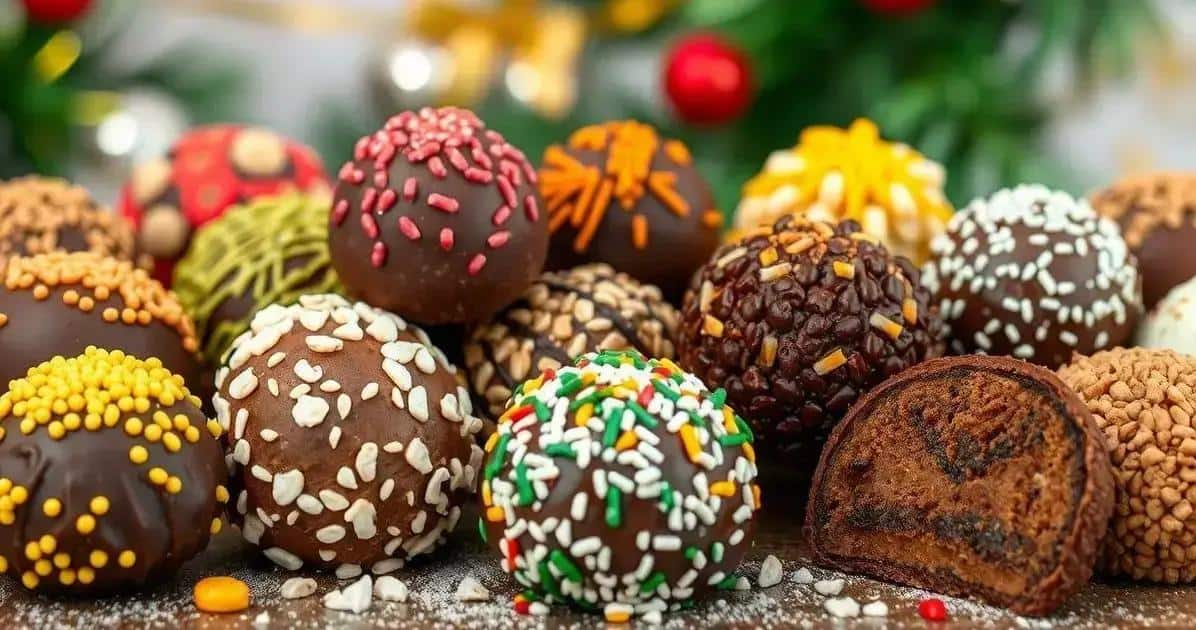 Variações do Brigadeiro com Chocolate Meio Amargo Variações do Brigadeiro com Chocolate Meio Amargo