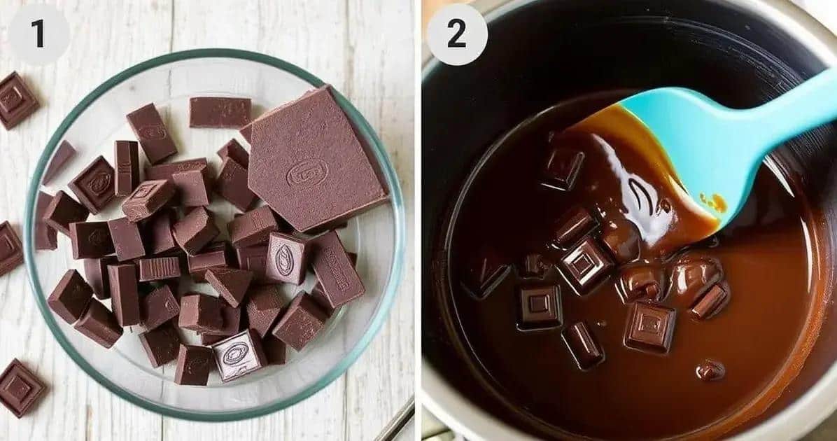 Como derreter o chocolate fracionado corretamente Como derreter o chocolate fracionado corretamente