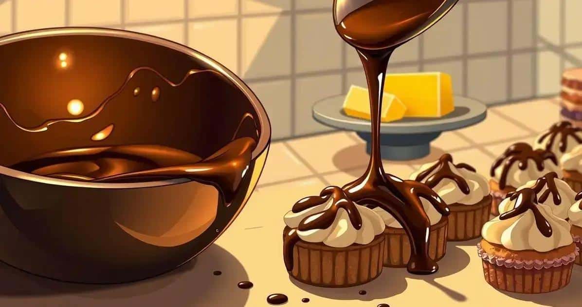 Como Fazer Cobertura de Chocolate Nobre